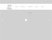 Tablet Screenshot of chateaudesaintsixt.com